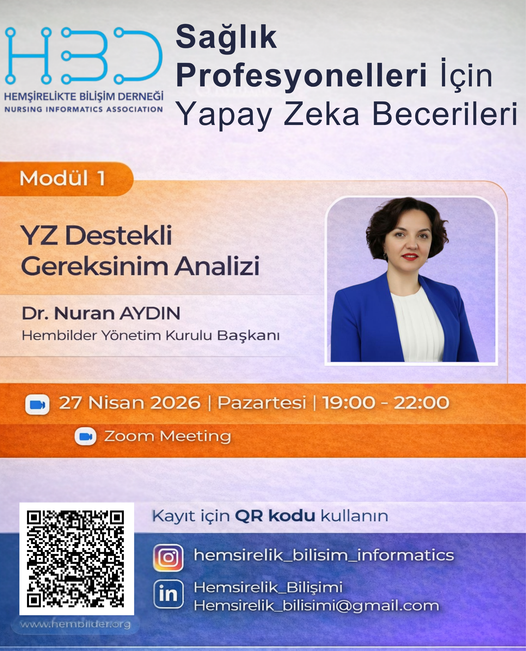 YZ Destekli Gereksinim Analizi modül afişi